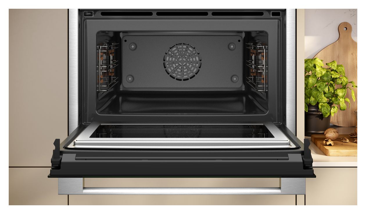 N90 C24MS31N0 Einbaubackofen kompakt AutoClean Mikrowelle 