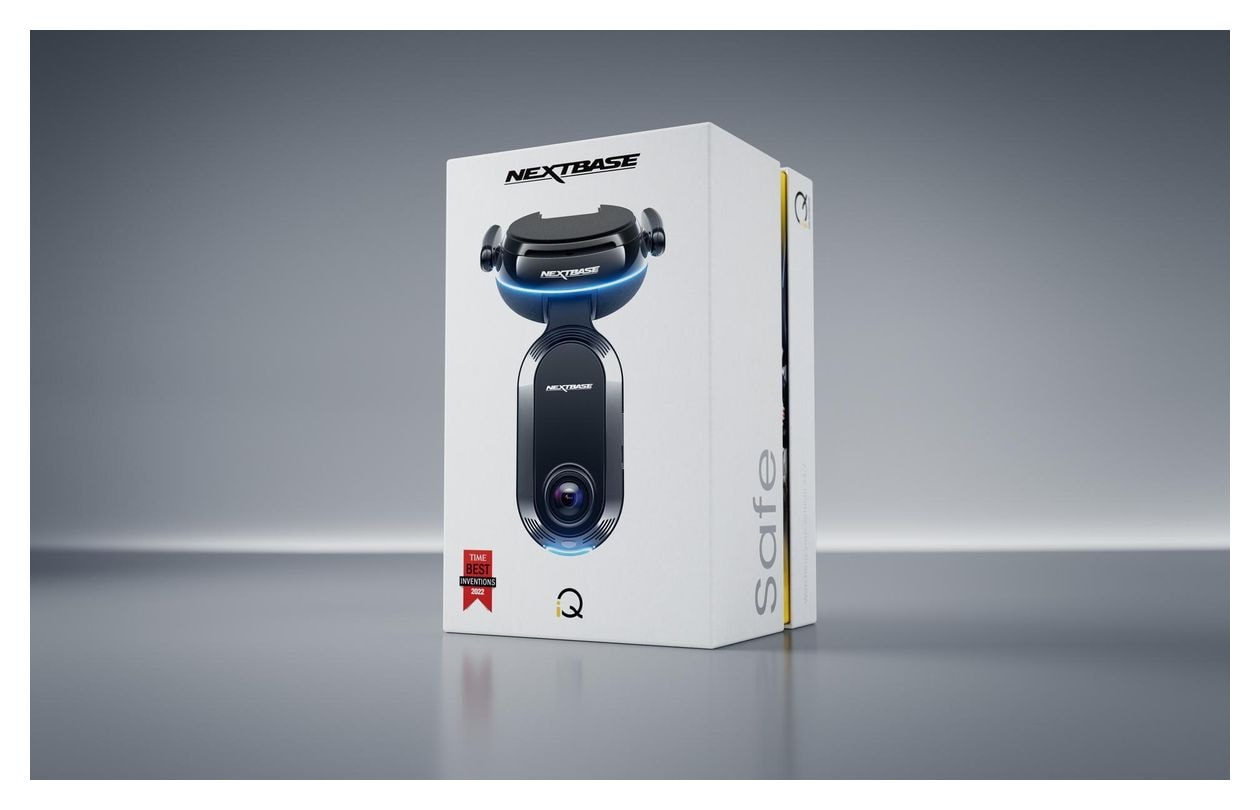iQ 2K 2560 x 1440 Pixel intelligente Dashcam 2K Ultra HD  (Schwarz) 