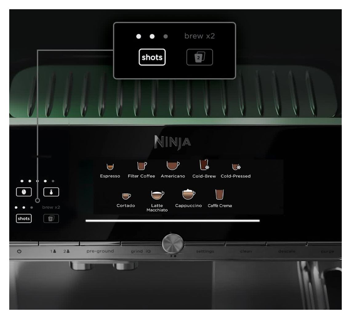 AE1001EU AutoBarista Kaffeevollautomat 15 bar 2,0 l AutoClean  (Silber) 
