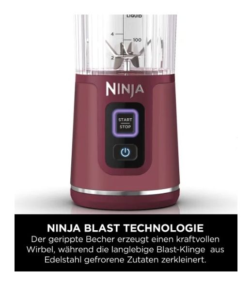 BC151EU Blast 0,532 l Standmixer  (Farbe Cranberry) 
