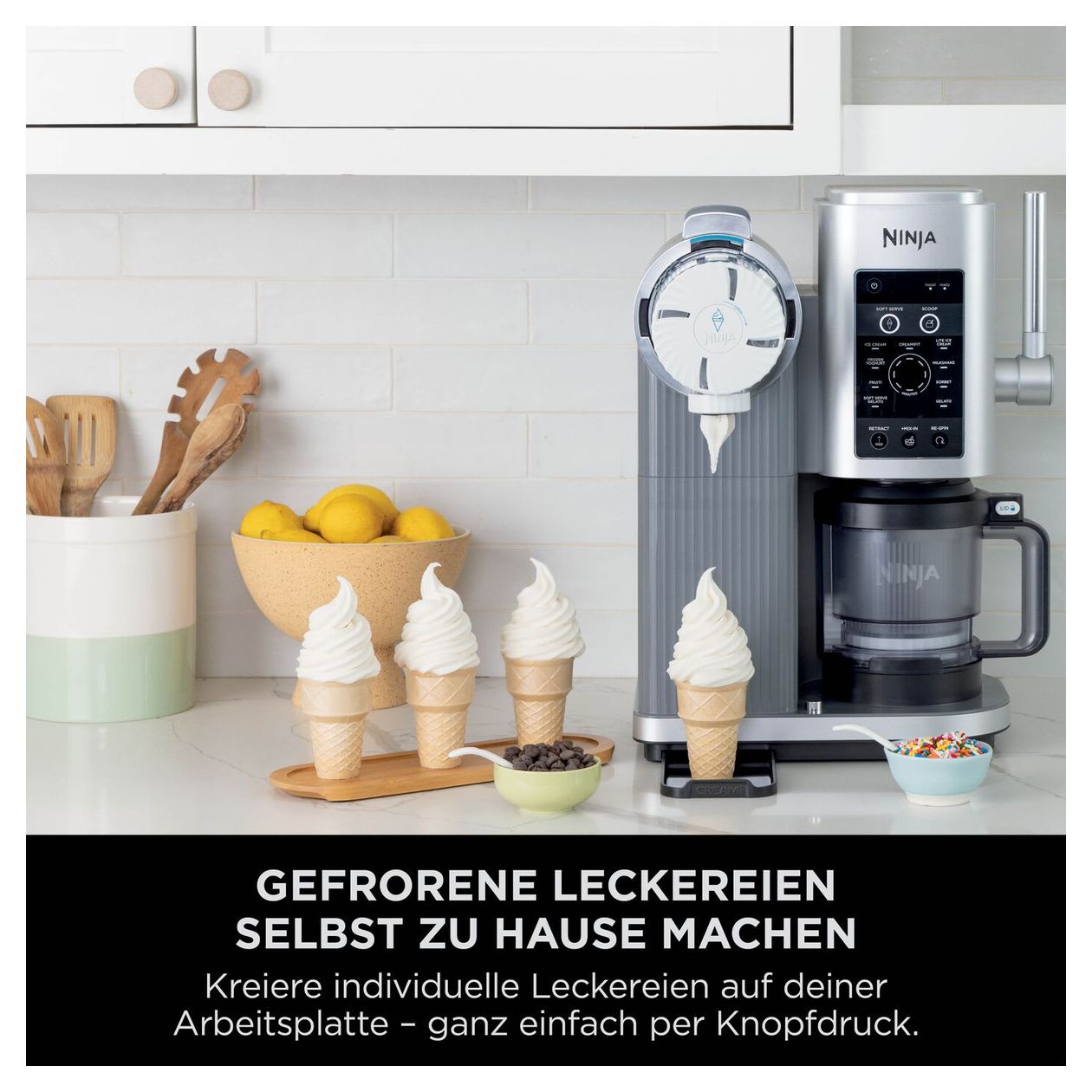NC701EU Creami Swirl 0,48 l Eismaschine 800 W 