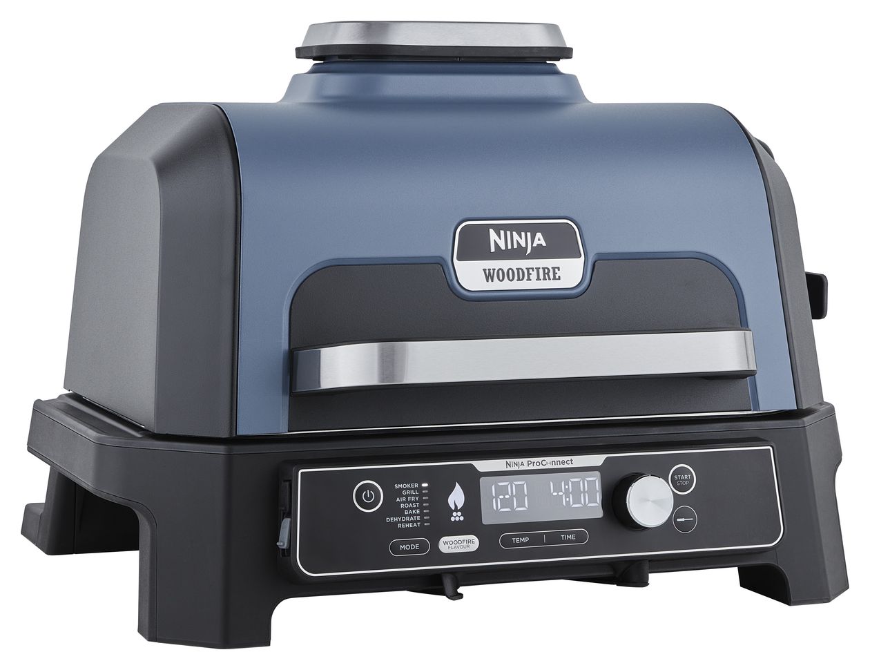 OG901EU Woodfire Pro Connect XL 1700 W  (Schwarz) 