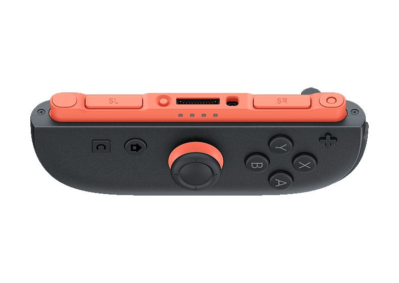 Joy-Con 2 (R) Analog / Digital Joystick für Nintendo Switch 2  (Schwarz, Rot) 