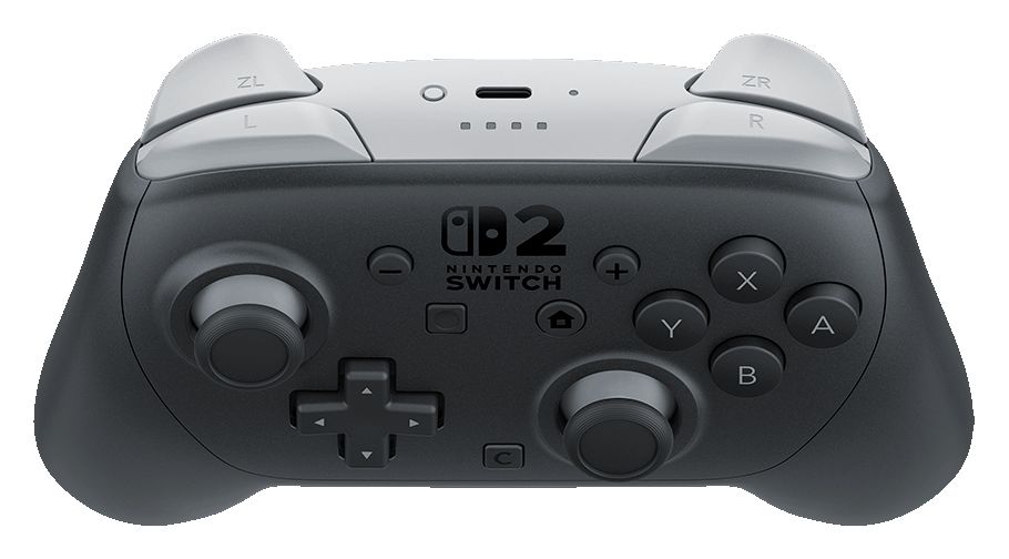 Pro Controller Analog / Digital Gamepad für Nintendo Switch 2  (Schwarz) 