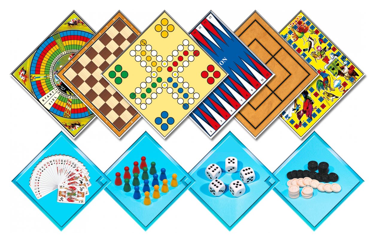200 Games Collection Brettspiel bis zu 6 Spielern ab 6 Jahr(e) 