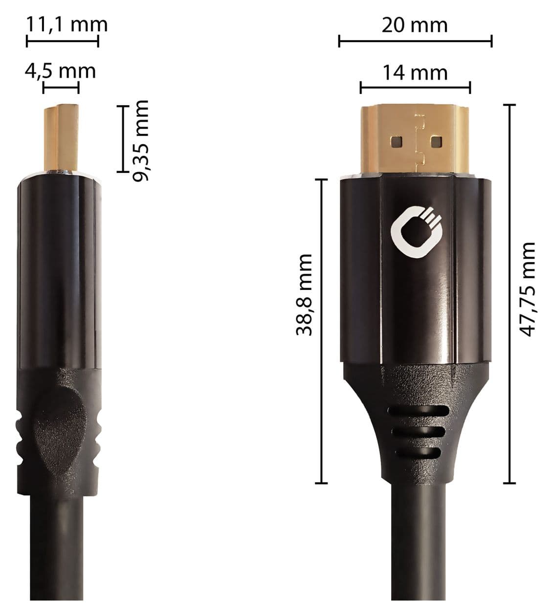 Black Magic MKII 48 Gbit/s Stecker Gerade HDMI auf HDMI Typ A (Standard) 5 m  (Schwarz) 