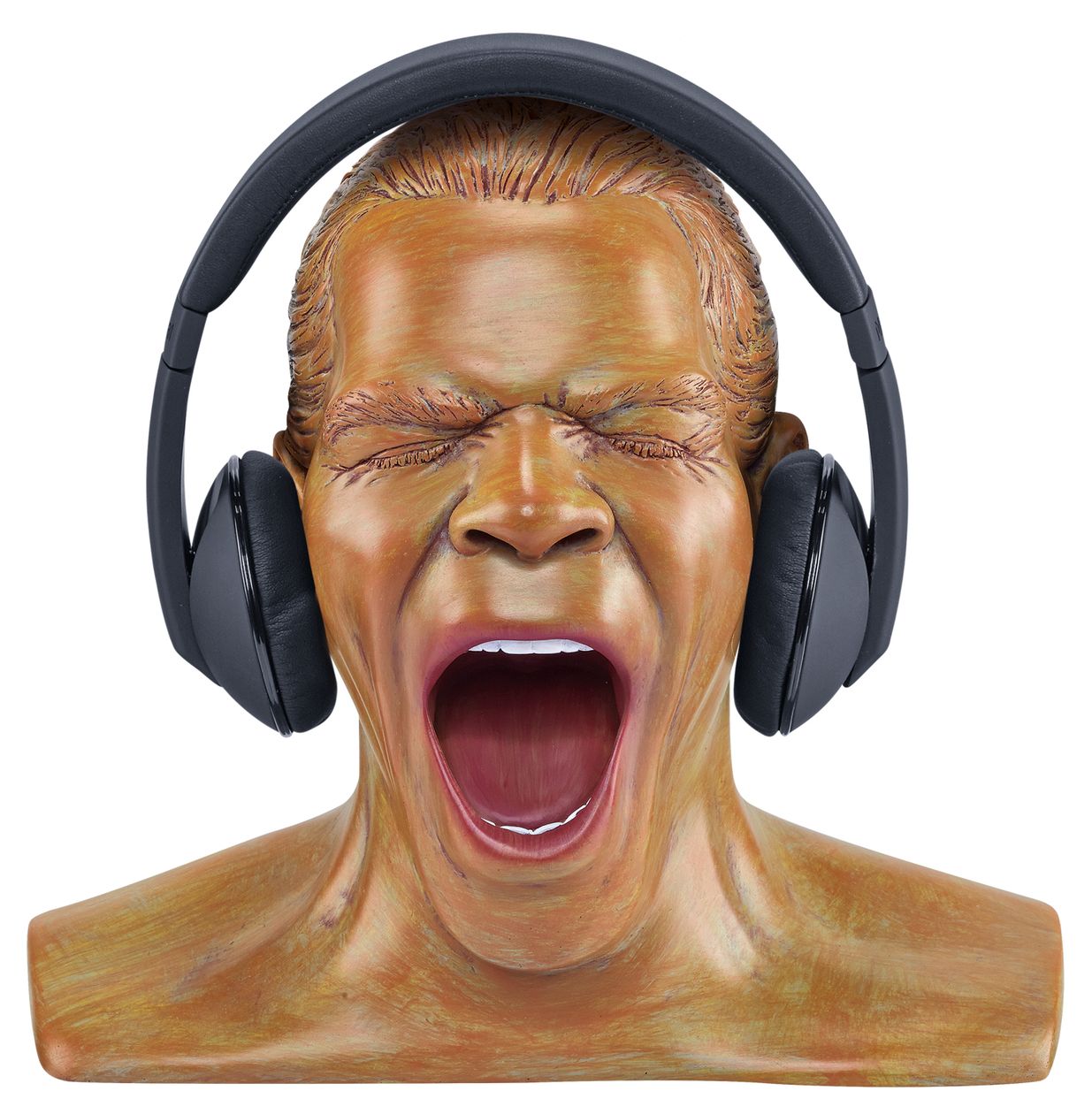 Kopfhörerständer Scream Anniversery Headset-Ständer  (Gold) 