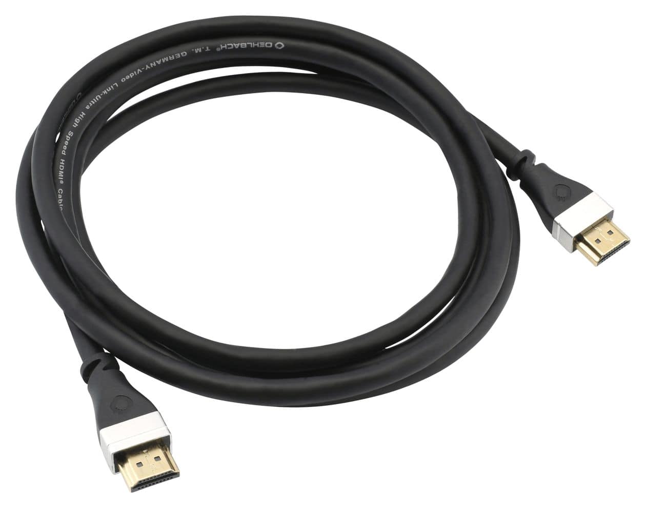 SL UHS 48 Gbit/s Stecker Gerade HDMI auf HDMI Typ A (Standard) 1,5 m  (Schwarz) 