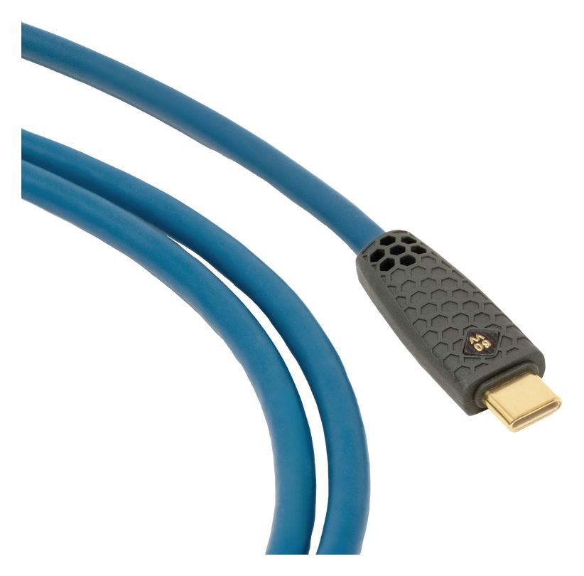 USB Flex Charge AC 0,48 Gbit/s USB A auf USB C Männlich bis 60 W 2 m  (Blau) 