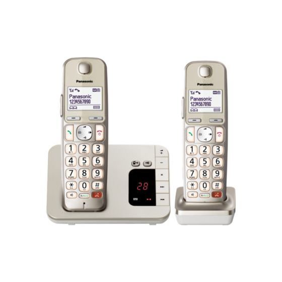 KX-TGE262 DECT-Telefon  (Champagner) 