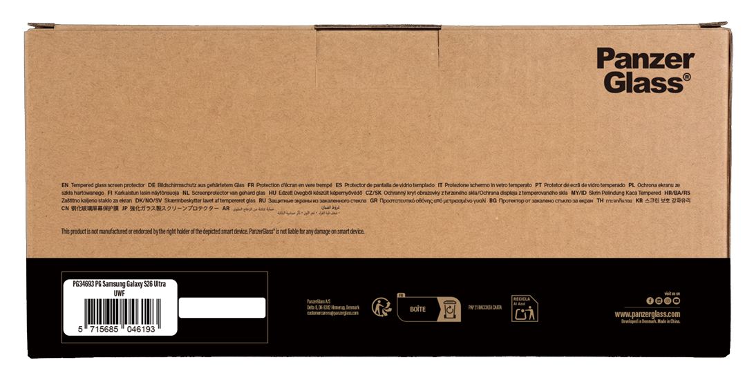 34693 Klare Bildschirmschutzfolie Polyethylenterephthalat, Silikon für  Samsung Samsung - Galaxy S26 Ultra Kratzresistent, Schockresistent 