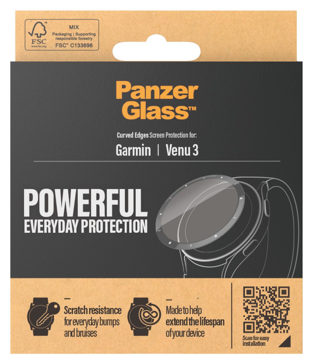 3699 Displayschutz Klare Bildschirmschutzfolie Polyethylenterephthalat, Silikon für  Garmin Garmin - Venu 3 Kratzresistent, Schockresistent, Antibakteriell 