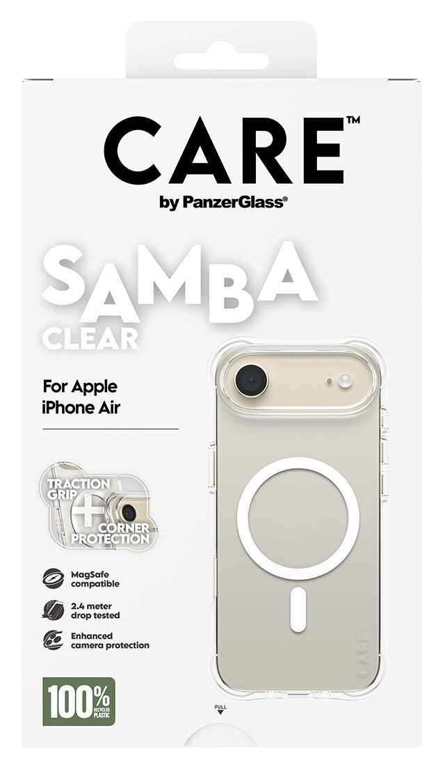 69281 Care Case Samba Cover für Apple Apple - iPhone Air  (Transparent) 