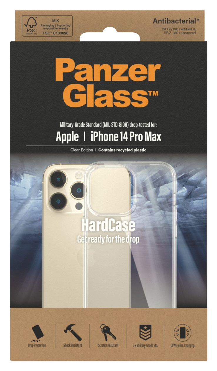 HardCase Cover für Apple Apple - iPhone 14 Pro Max  (Transparent) 