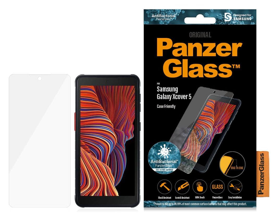 Screen Protector Klare Bildschirmschutzfolie gehärtetes Glas für Samsung Galaxy Xcover 5 