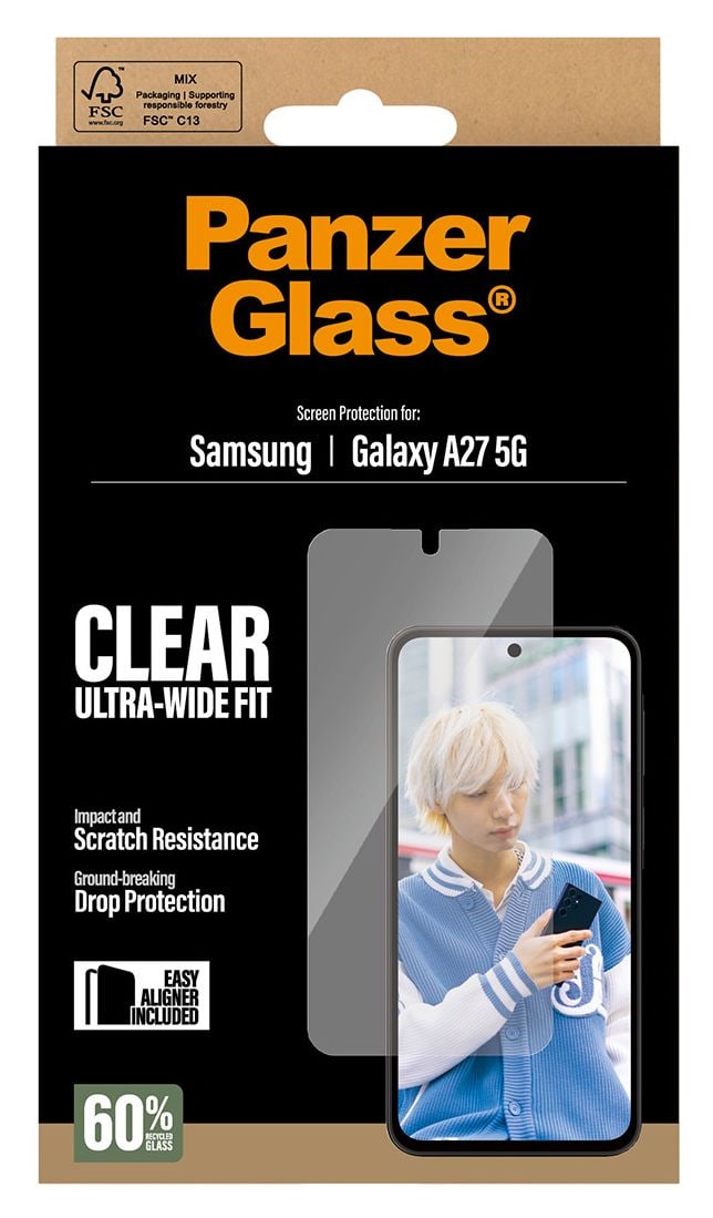 Screen Protector Klare Bildschirmschutzfolie Kunststoff für Samsung Galaxy A27 