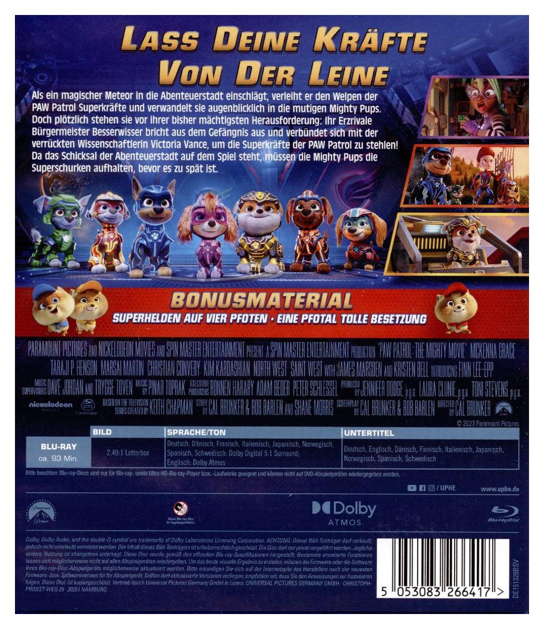 PAW Patrol: Der Mighty Kinofilm (Blu-Ray) 