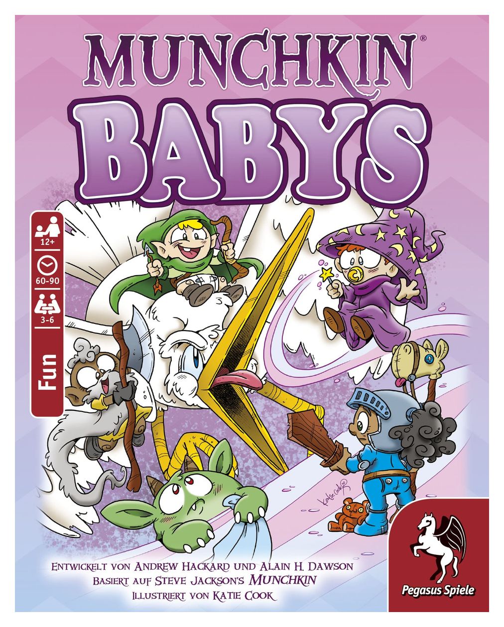 17031G Munchkin Babys Kartenspiel bis zu 6 Spielern ab 12 Jahr(e) 