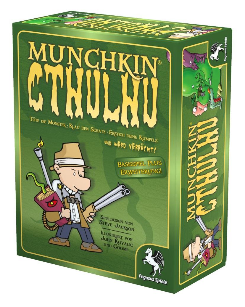 17189G Munchkin Cthulhu 1+2 Brettspiel-Erweiterung bis zu 6 Spielern ab 12 Jahr(e) 