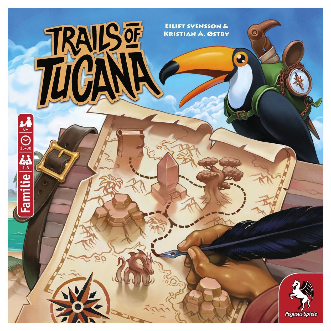 53150G Trails of Tucana Kartenspiel bis zu 8 Spielern ab 8 Jahr(e) 