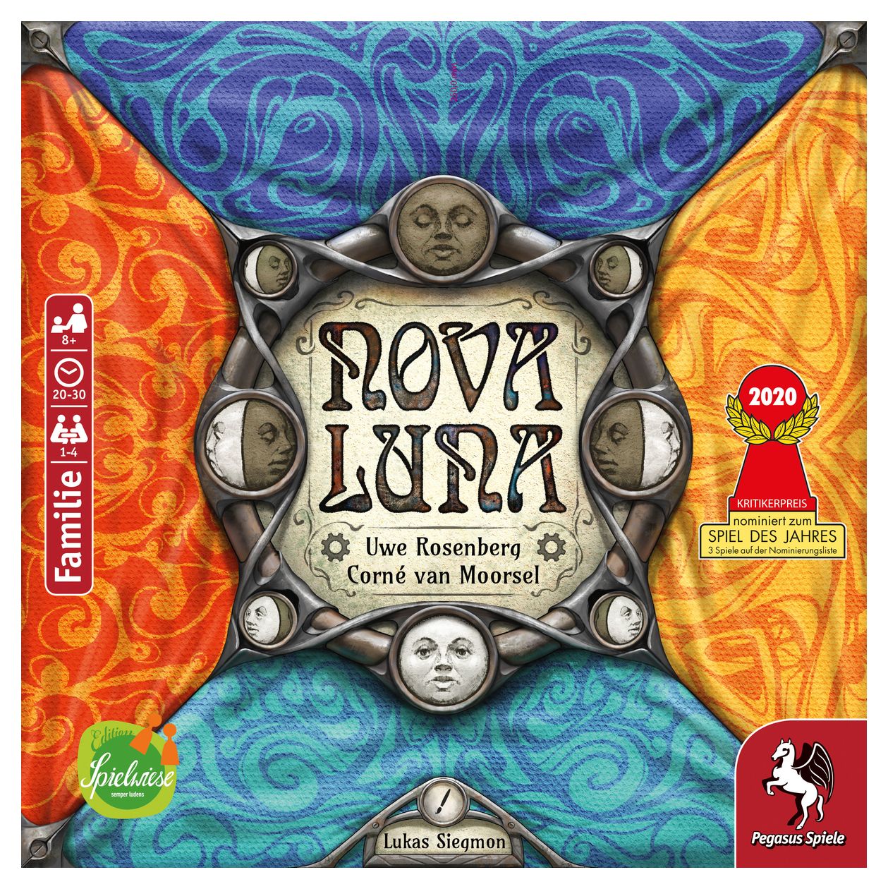 59050G Nova Luna Brettspiel bis zu 4 Spielern ab 8 Jahr(e) 