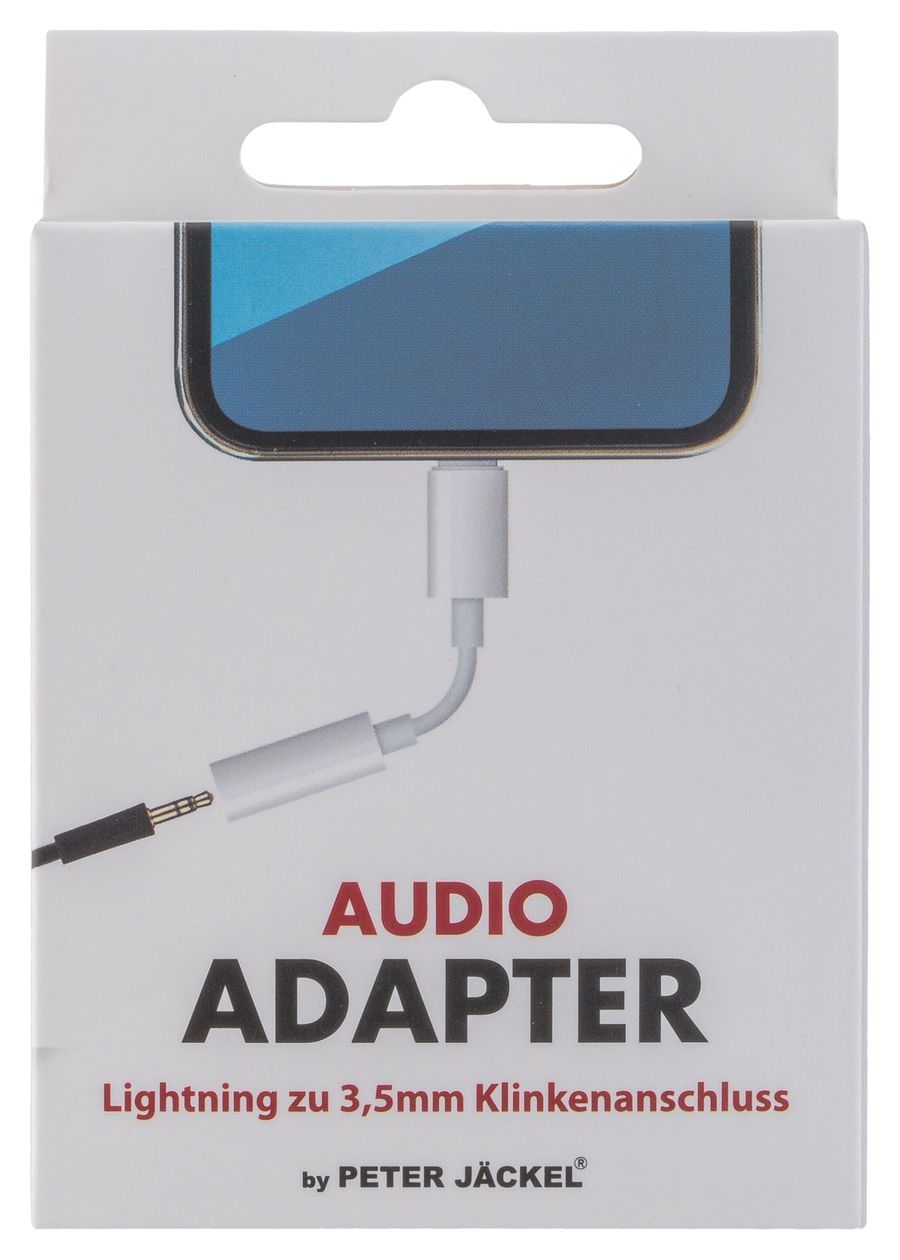 17926 Weiblich 3.5mm auf Lightning Männlich  (Weiß) 