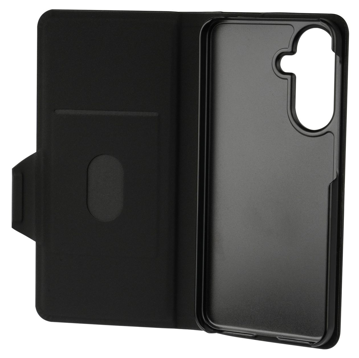 23059 Book Case Flap Geldbörsenhülle für Samsung A57 5G  (Schwarz) 