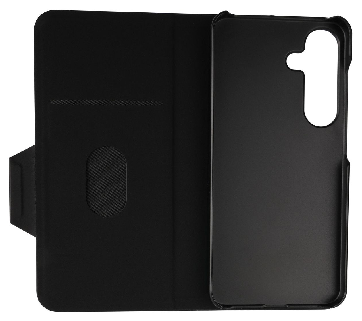 23061 Book Case Flap Geldbörsenhülle für Samsung S25  (Schwarz) 