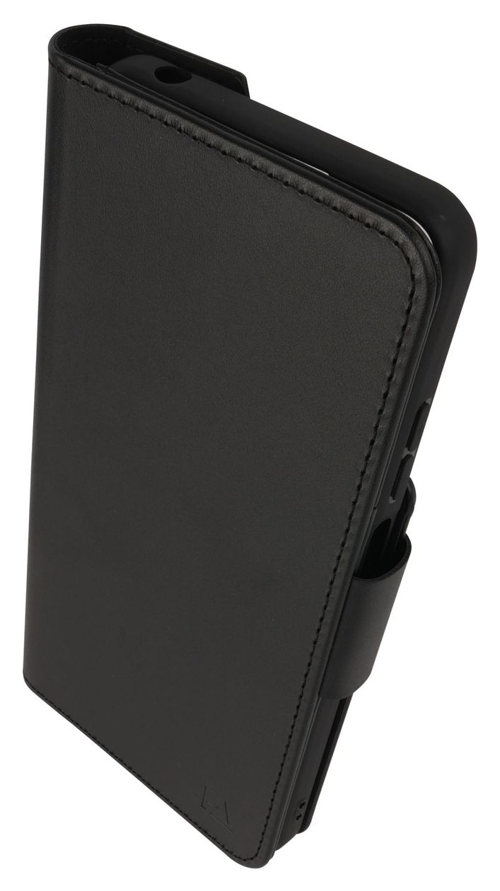 23149 Book Case Wallet Geldbörsenhülle für Motorola Moto G17  (Schwarz) 
