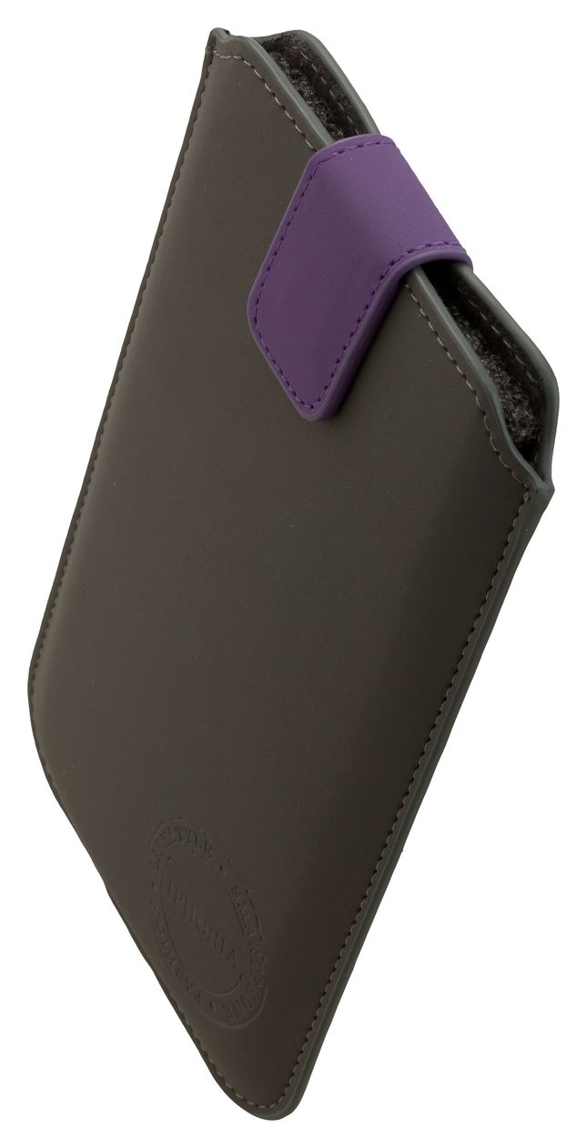 Trend Case XXL Ziehtasche für Universal Apple iPhone 6 Plus/ Samsung N910 Galaxy Note 4  (Grau) 