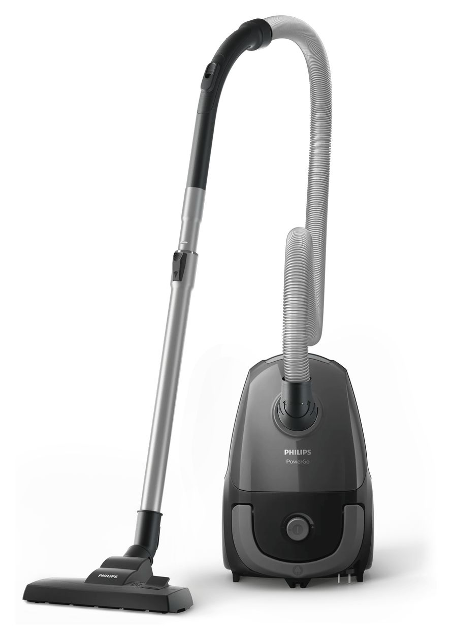 2000 series FC8244/09 Bodenstaubsauger mit Staubbeutel 900 W HEPA (Cashmere Grey) 