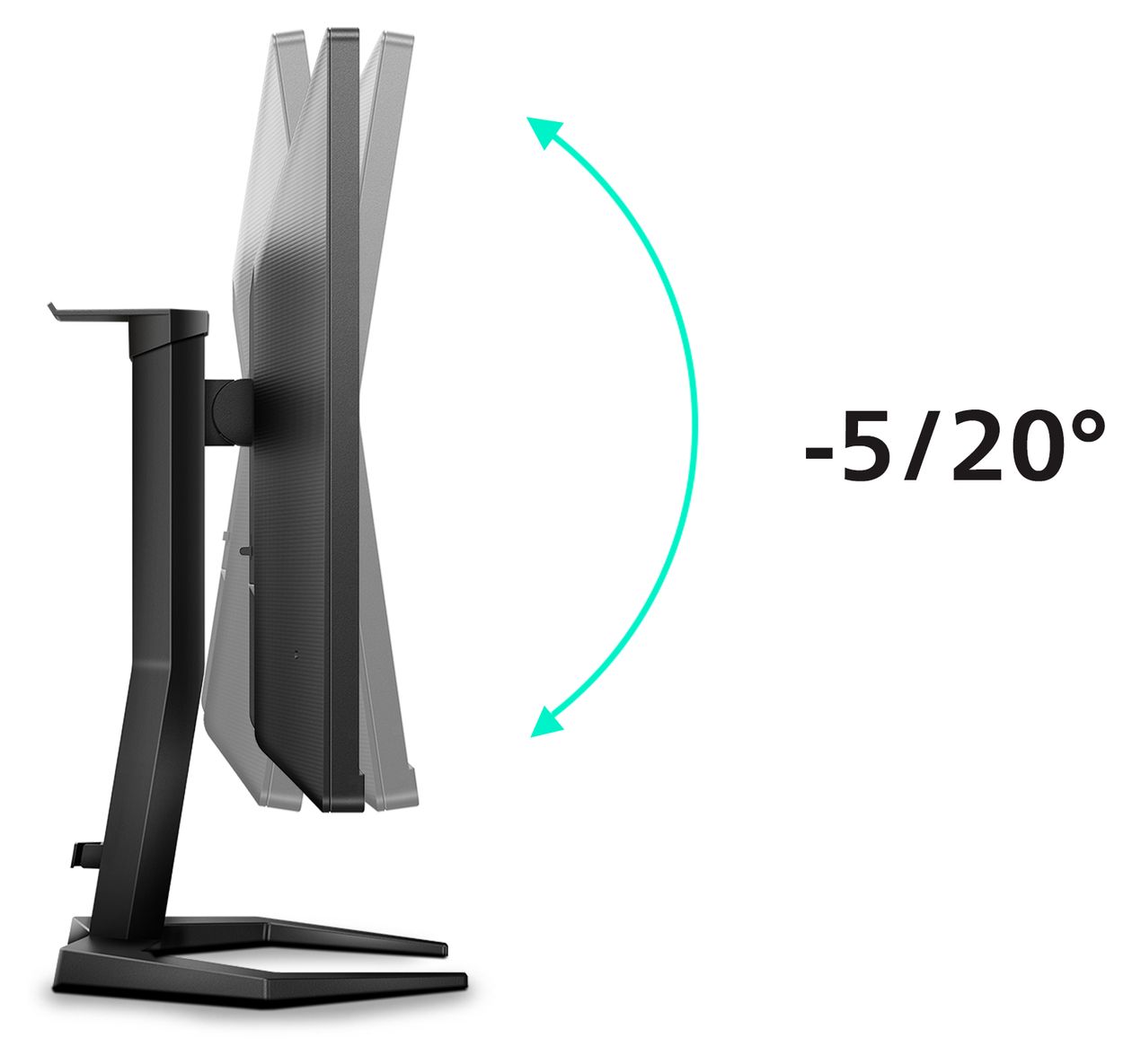 24M1N3200ZS/00 Full HD Monitor 60,5 cm (23.8 Zoll) 16:9 4 ms 250 cd/m²  (Schwarz) 