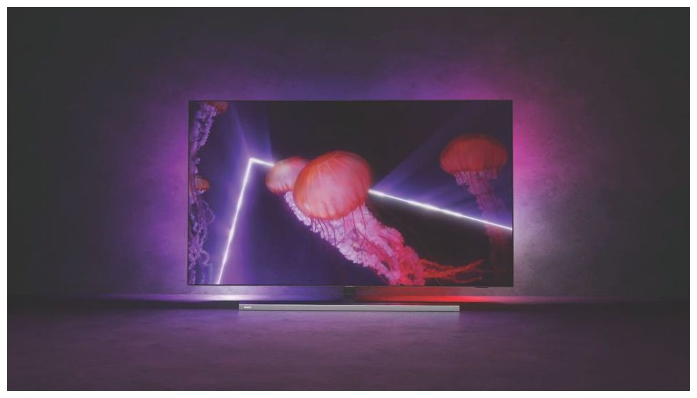48OLED887/12 OLED Fernseher 121,9 cm (48 Zoll) EEK: G 4K Ultra HD (Metallisch) 