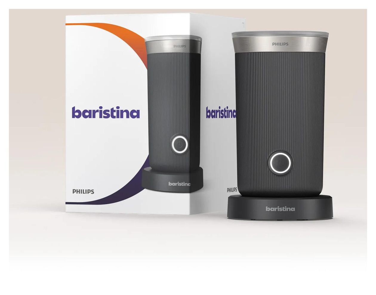 Baristina BAR311/60 Milchaufschäumer  (Grau) 