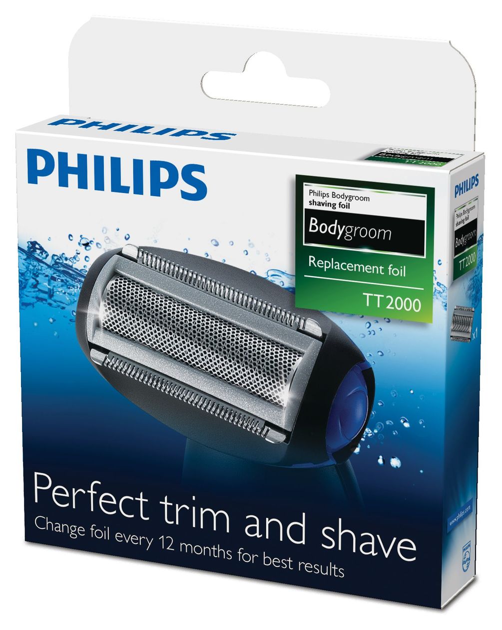 BodyGroom Ersatzscherfolie TT2000/43 Ersatzscherfolie 