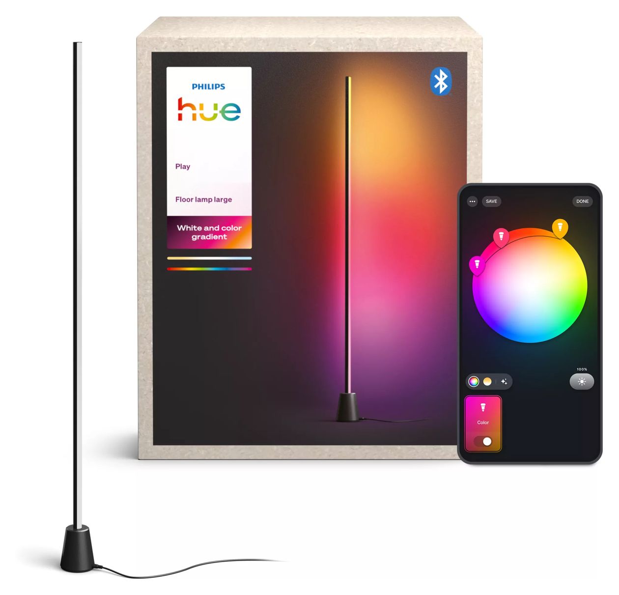 Hue Play Floor Stehlampe groß 