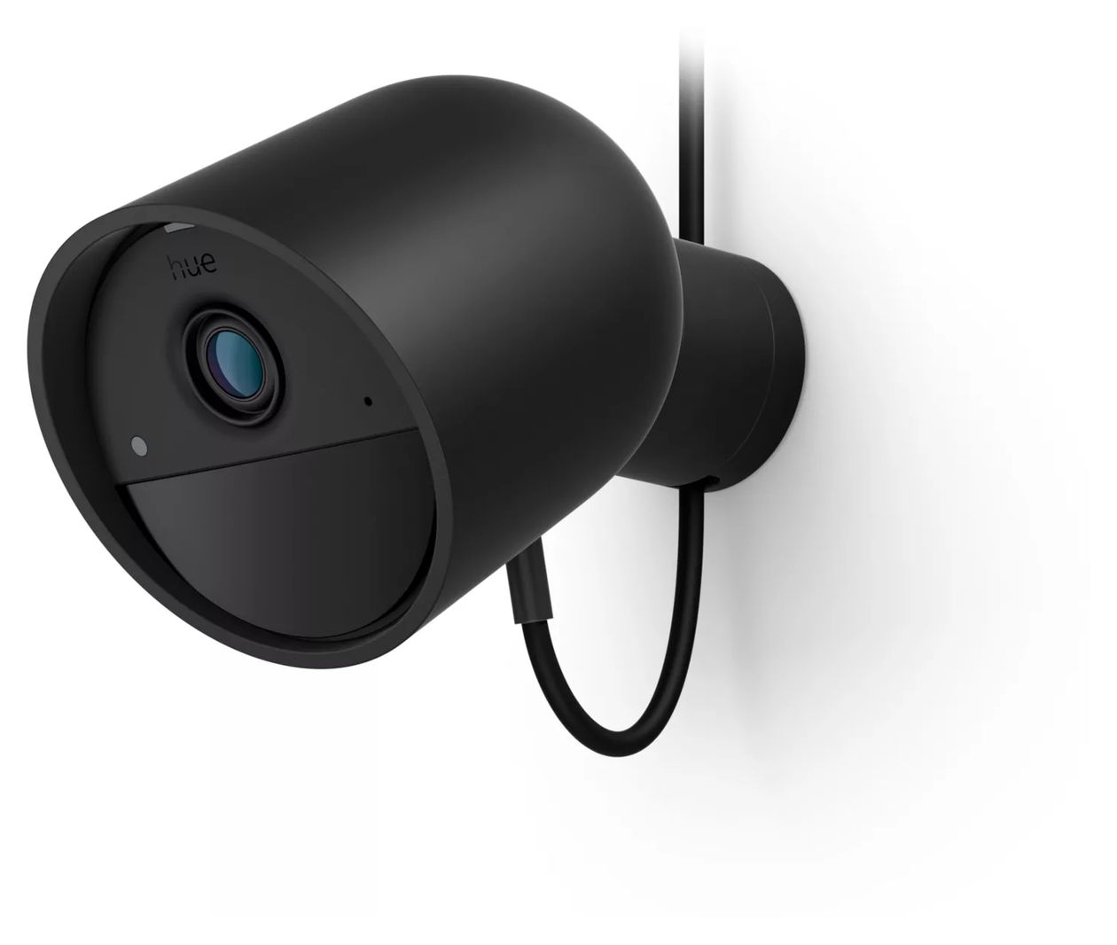 Hue Secure Kamera 1920 x 1080 Pixel IP-Sicherheitskamera IP20, IP65 Innen & Außen Nachtsicht  (Schwarz) 