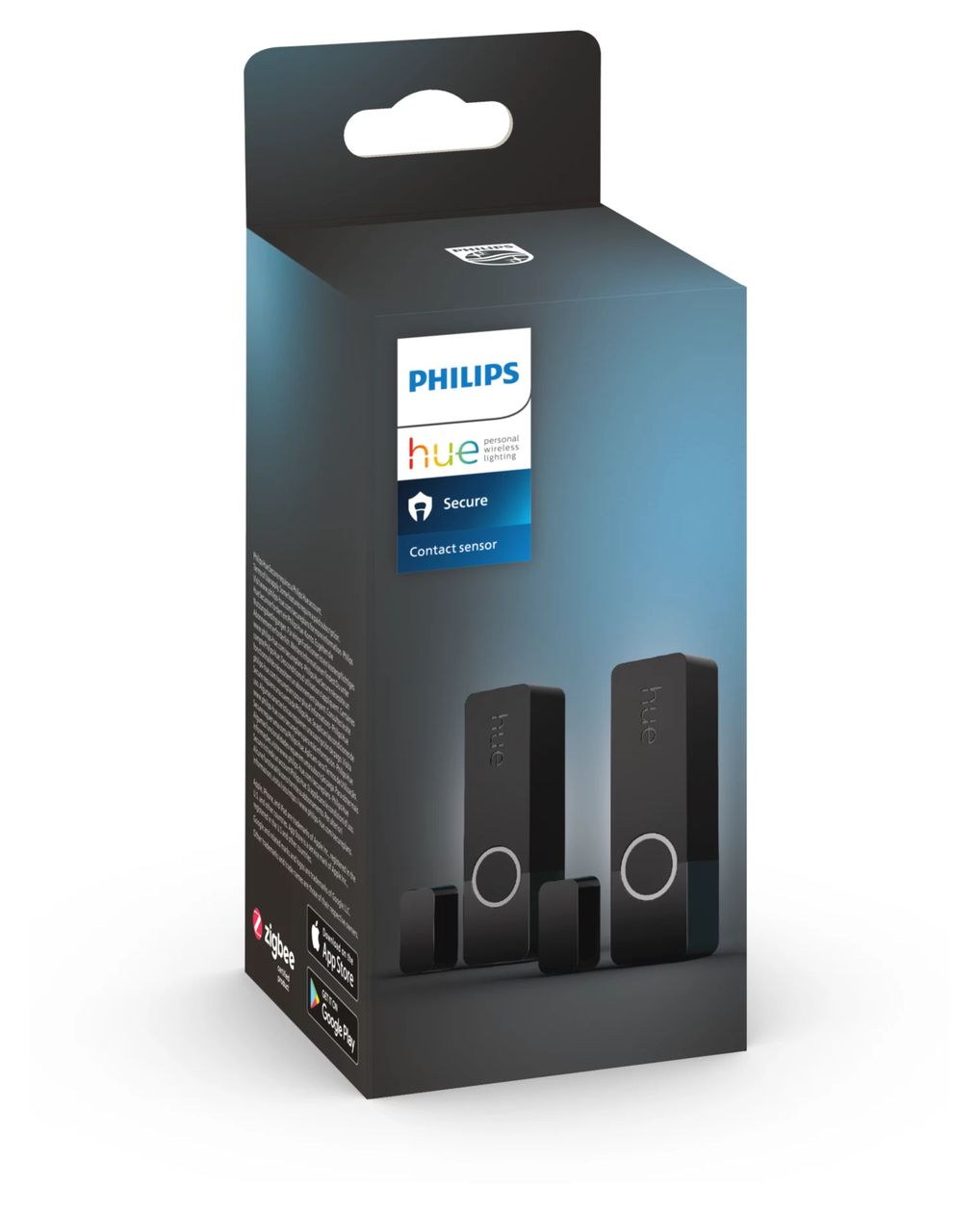 Hue Secure Kontaktsensor Doppelpack   (Schwarz) 