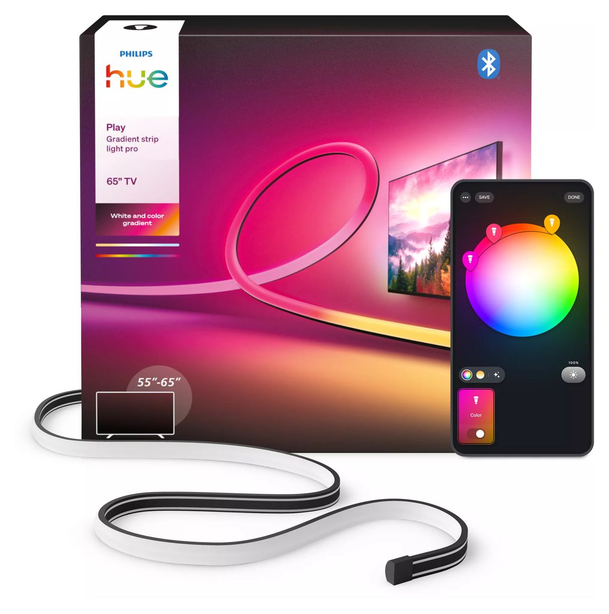 Philips Hue Play Gradient Lightstrip Pro 65" 
