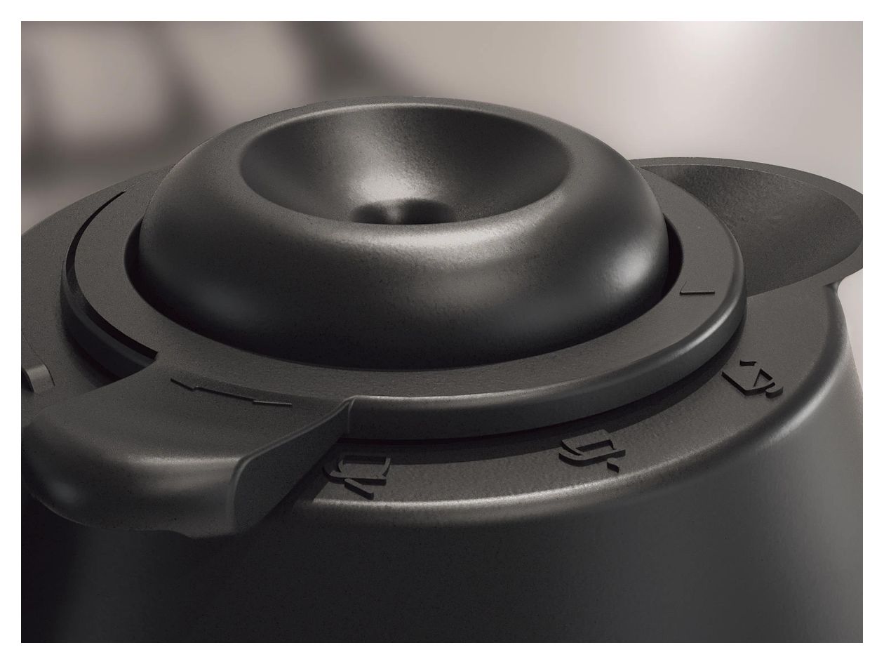 HD7548/20 15 Tassen Thermo Filterkaffeemaschine 1,32 l  (Schwarz, Metallisch) 