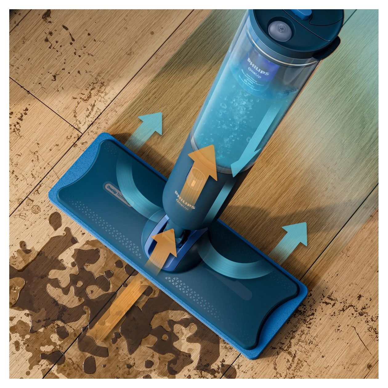 Philips OneUp Ersatzpad - Doppelpack 