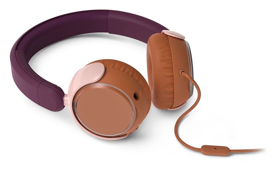 TAK2000MP/00 Ohraufliegender Kopfhörer Kabelgebunden USB Typ-C (Orange, Violett, Rose) 