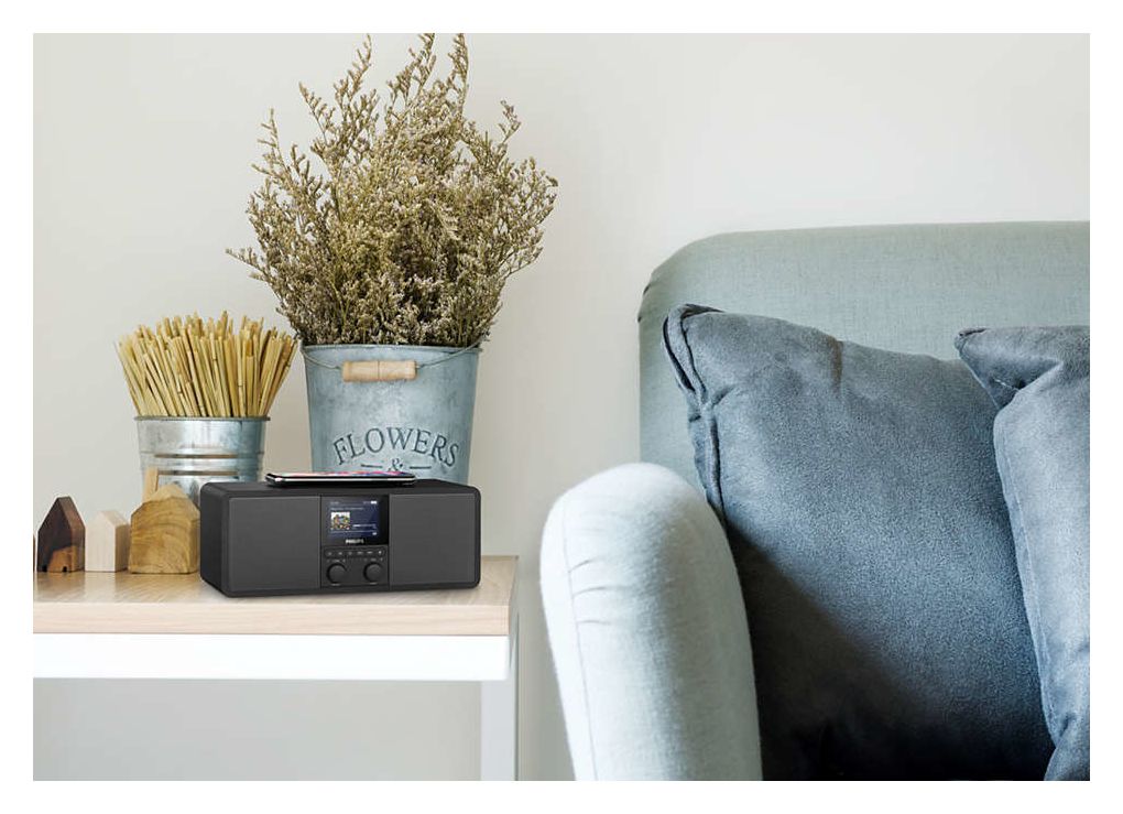 TAR8805/10 Bluetooth DAB, DAB+, FM Radio Internet  (Schwarz) 