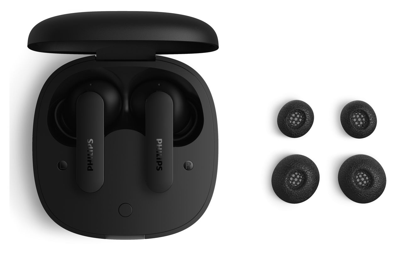 TAT2100BK/00 In-Ear Bluetooth Kopfhörer Kabellos TWS 8 h Laufzeit IPX4  (Schwarz) 