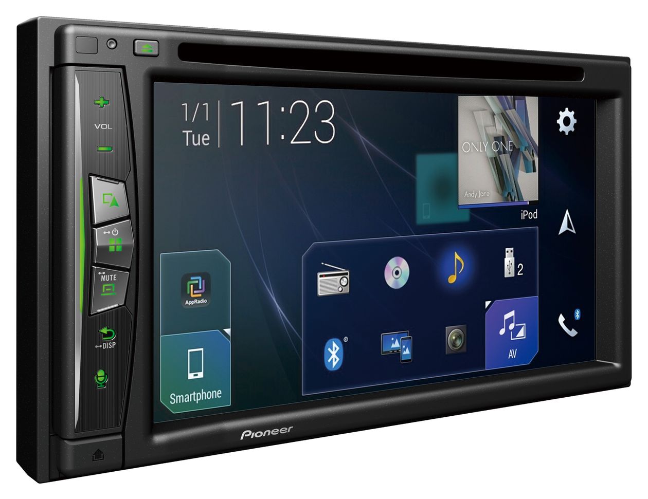 AVIC-Z620BT 15,8 cm (6.2 Zoll) Navigationsgerät 16 GB Ganz Europa 