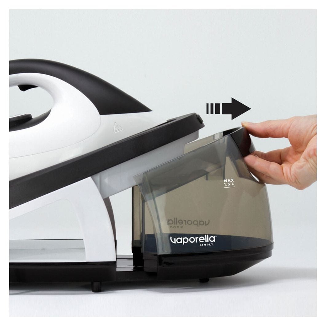 Vaporella Simply VS20.20 2200 W Dampfbügelstation 120 g/min  (Schwarz, Weiß) 