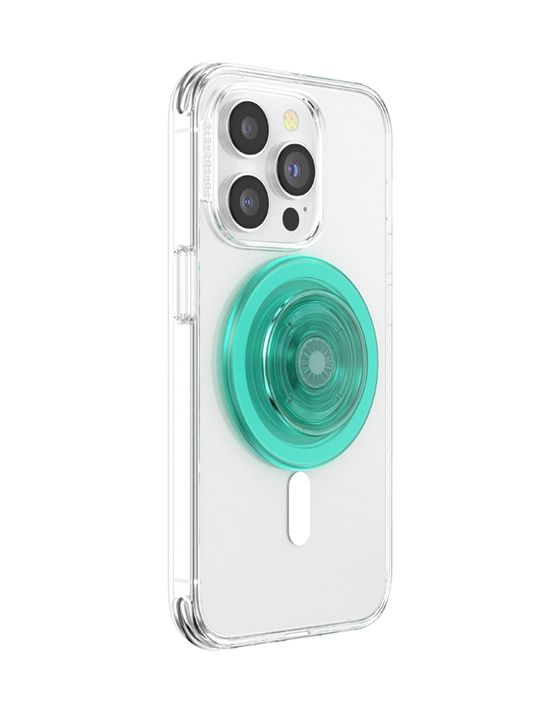 PopGrip MagSafe Translucent Mint Fingerring (Mintfarbe, Durchscheinend) 