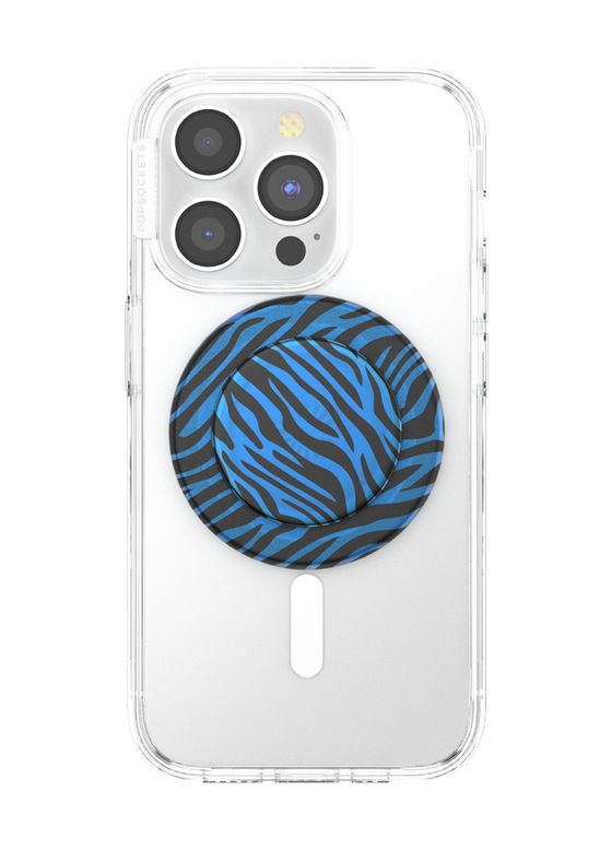 PopGrip MagSafe Zed Fingerring  (Schwarz, Blau) 