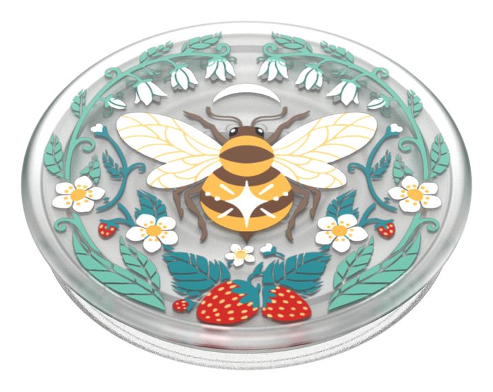 PopGrip Plant Bee Boho Fingerring für Universal  (Mehrfarbig) 