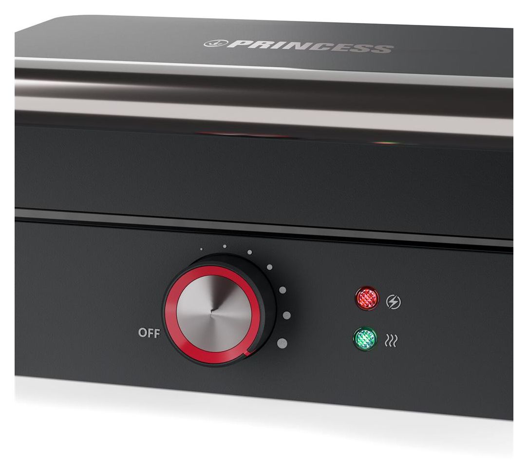 117502 Kontaktgrill 1800 W mit 275 x 180 mm Fläche  (Schwarz) 